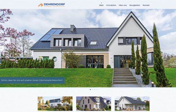 Webdesign für Dehrendorf in Detmold