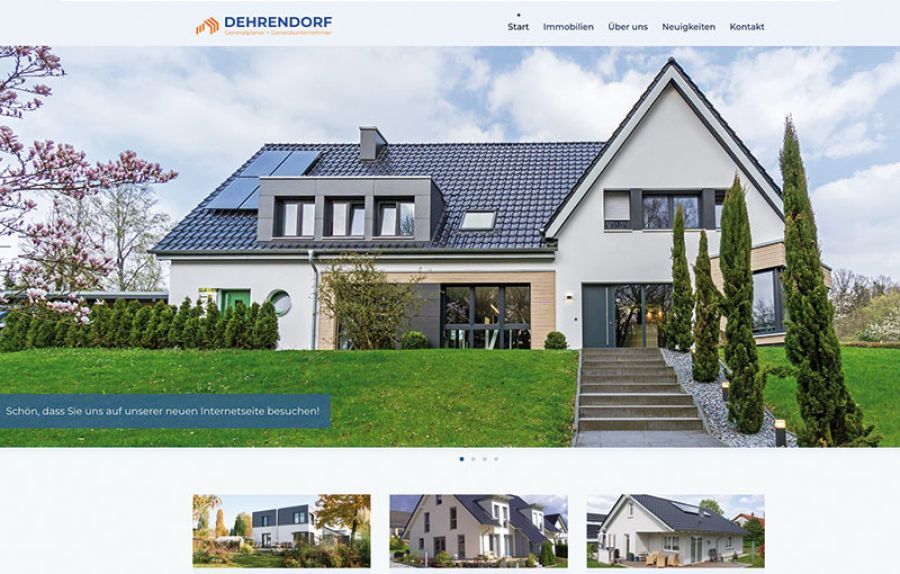 Webdesign Bielefeld - Dehrendorf + Wendt